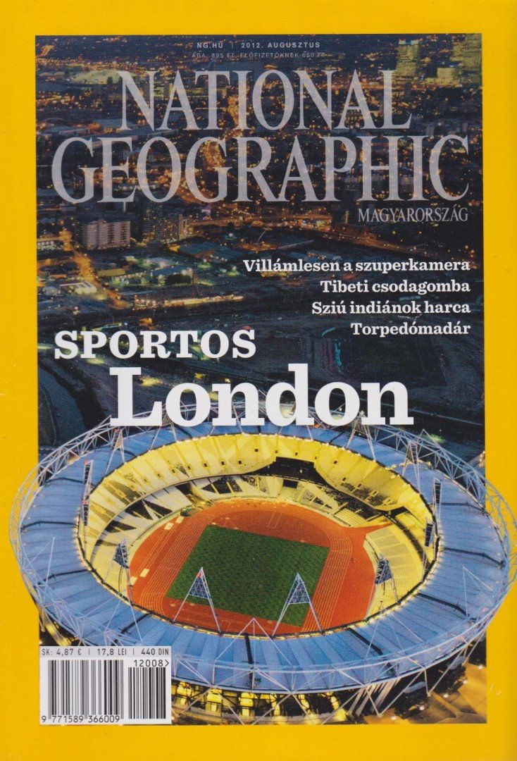 Lipták Tímea (főszerk.) - National Geographic Magyarország 2012. augusztus [antikvár]