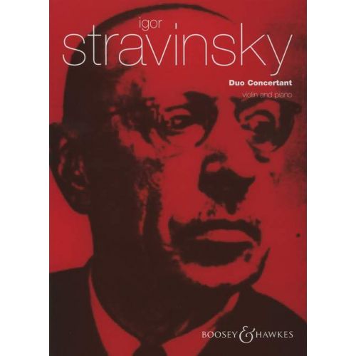 STRAVINSKY, IGOR - DUO CONCERTANT FOR VIOLIN AND PIANO