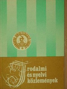 Irodalmi és nyelvi közlemények 1970/1. [antikvár]
