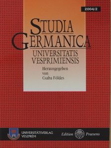 Lénárd Tibor - Studia Germanica Universitatis Vesprimiensis 2004/2 [antikvár]