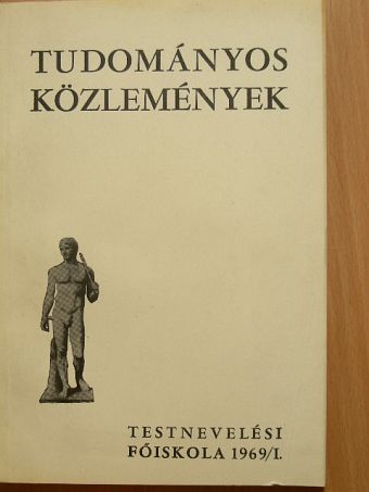 Büchler Róbert - Tudományos közlemények 1969/I. [antikvár]