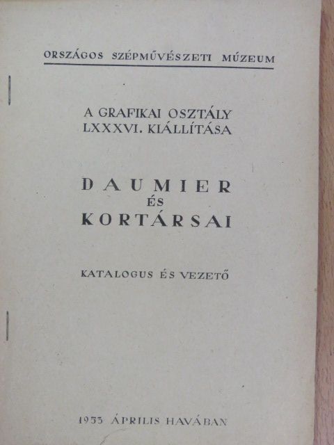 Daumier és kortársai [antikvár]