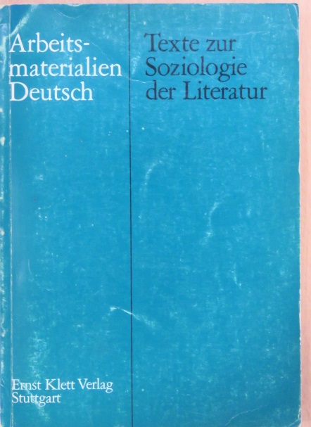 Albrecht Diem - Texte zur Soziologie der Literatur [antikvár]