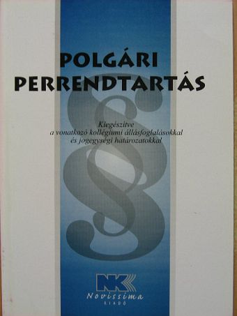 Polgári perrendtartás [antikvár]