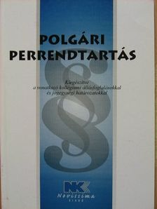 Polgári perrendtartás [antikvár]