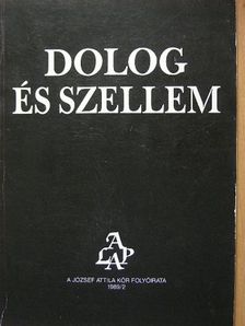 E. Román Katalin - Dolog és Szellem 1989/2 [antikvár]