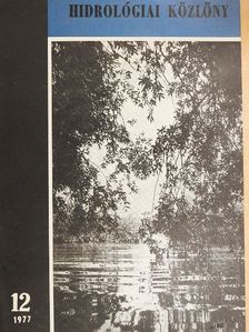 Dr. Fekete József - Hidrológiai Közlöny 1977. december [antikvár]