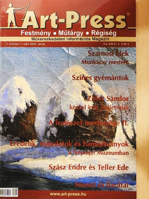 Art-Press 2004. január [antikvár]