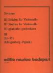 DOTZAUER - 113 GYAKORLAT GORDONKÁRA III (63-85) (KLINGENBERG-PEJTSIK)