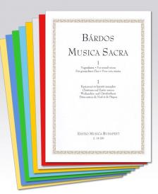 BÁRDOS LAJOS - MUSICA SACRA (8 KÖTET EGYÜTT)