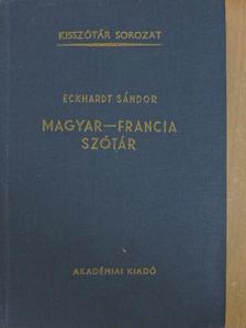 Eckhardt Sándor - Magyar-francia szótár  [antikvár]