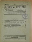 Dr. Guóth Béla - Geodéziai Közlöny 1932/11-12. [antikvár]