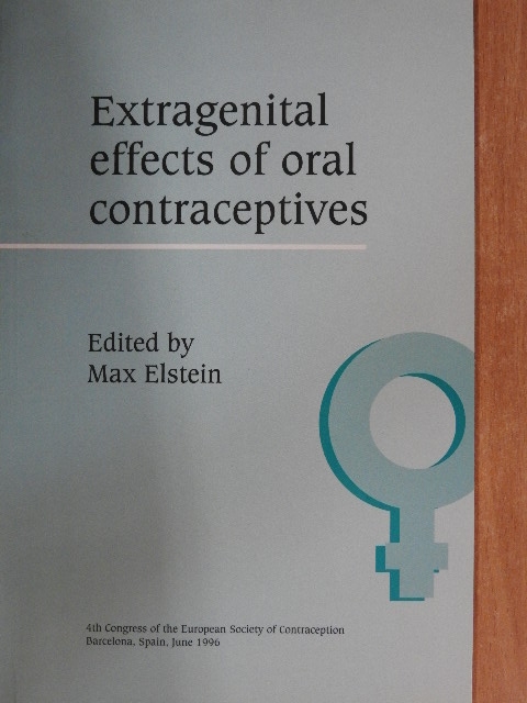C. Luderschmidt - Extragenital effects of oral contraceptives [antikvár]