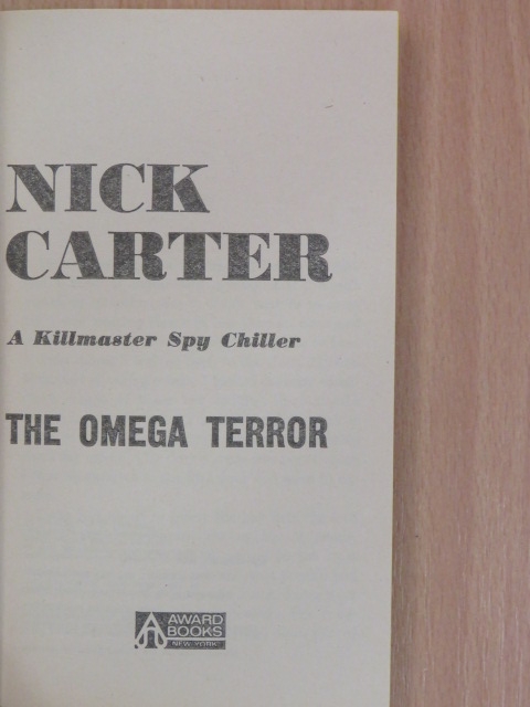 Nick Carter - The Omega Terror [antikvár]