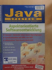 Holger Schulz - JavaSpektrum Dezember/Januar 2006 [antikvár]