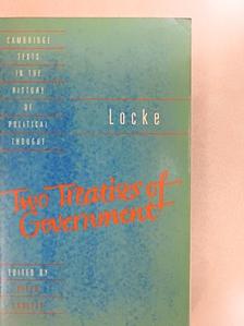 John Locke - Two Treatises of Government [antikvár]