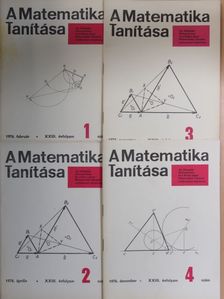 Kiss Péter - A matematika tanítása 1976/1-4. [antikvár]