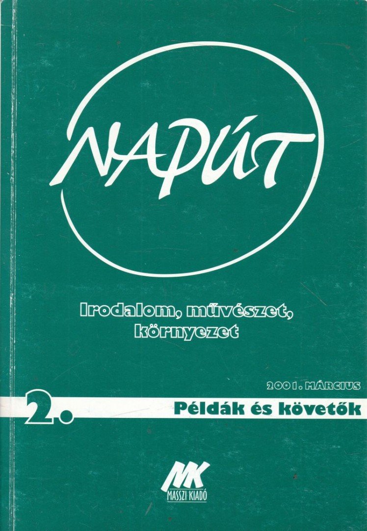 SZONDI GYÖRGY - Napút 2001. március [antikvár]