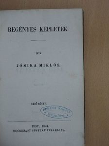 Jósika Miklós - Regényes képletek I.  [antikvár]