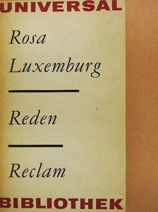 Rosa Luxemburg - Reden [antikvár]