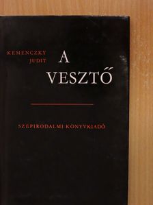 Kemenczky Judit - A vesztő [antikvár]