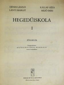 Dénes László - Hegedűiskola I. [antikvár]