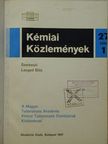Bartók Mihály - Kémiai Közlemények 1967/1-4. [antikvár]