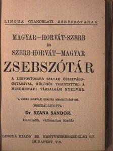 Magyar-horvát-szerb és Szerb-horvát-magyar zsebszótár [antikvár]