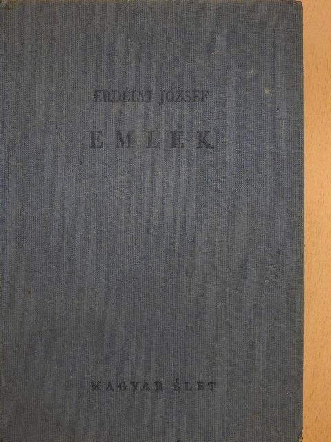 Erdélyi József - Emlék [antikvár]