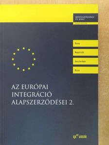Az európai integráció alapszerződései 2. [antikvár]