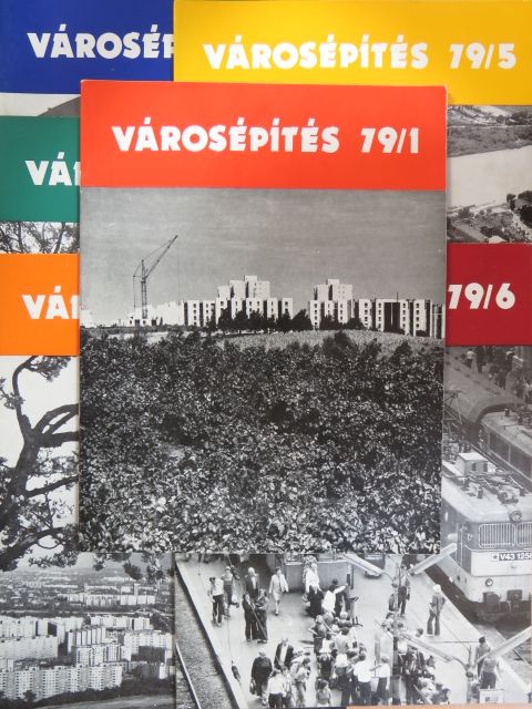 Dénesi Ödön - Városépítés 1979/1-6. [antikvár]