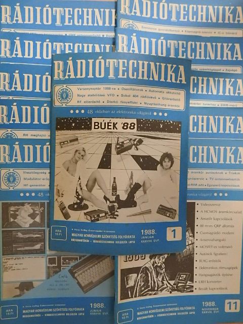 Ferenczi József - Rádiótechnika 1988. (nem teljes évfolyam) [antikvár]