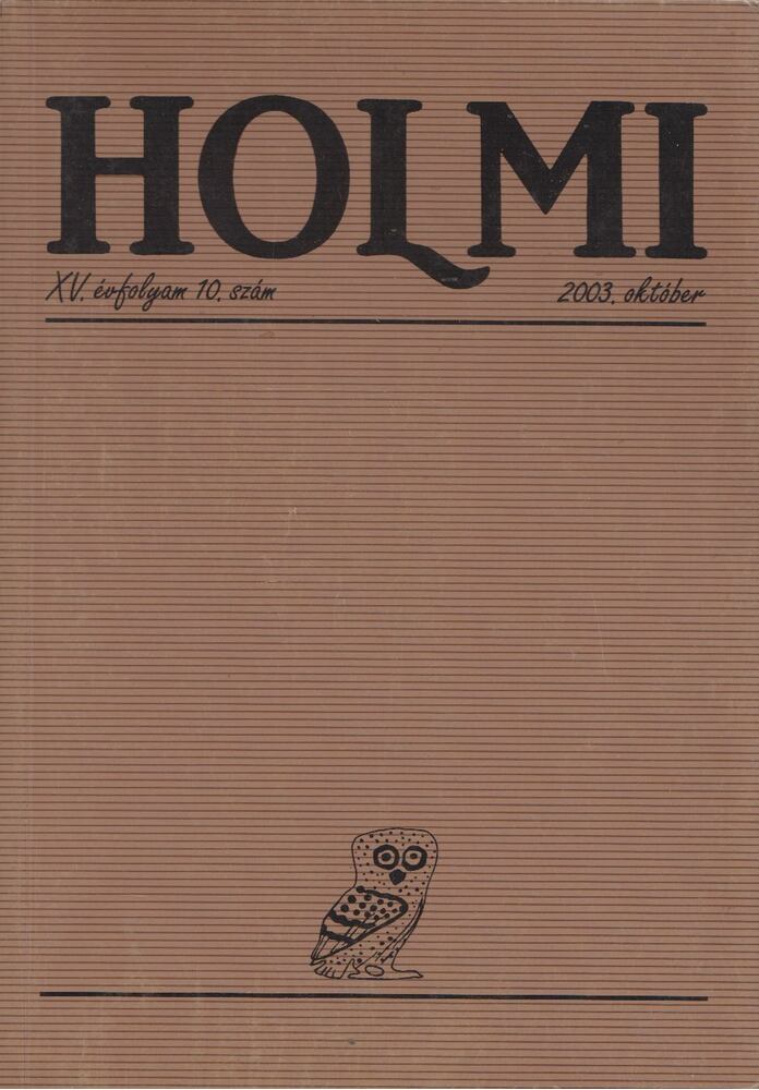 Réz Pál - Holmi 2003. október [antikvár]
