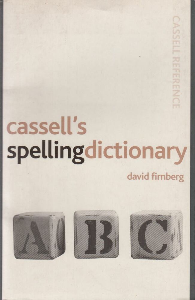 Firnberg, David - Cassell's Spelling Dictionary [antikvár]