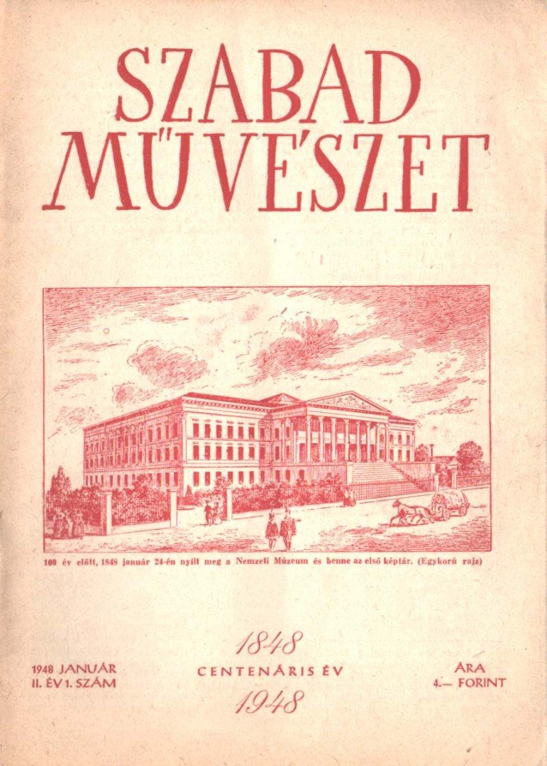 BORTNYIK SÁNDOR - Szabad művészet II. évfolyam 1. szám [antikvár]