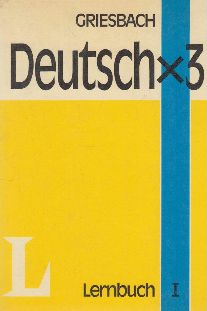 Heinz Griesbach - Deutsch x 3 - Lernbuch I [antikvár]