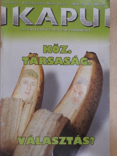 Ágoston András - Kapu 2006/01. [antikvár]