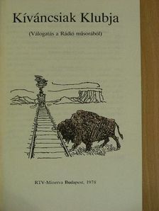Dr. Bélley Pál - Kíváncsiak Klubja [antikvár]