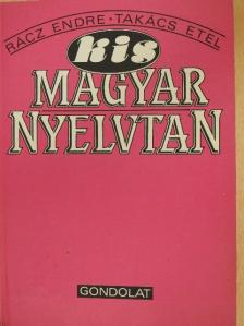 Rácz Endre - Kis magyar nyelvtan [antikvár]