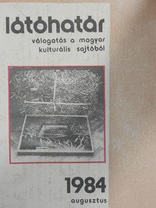 Buda Ferenc - Látóhatár 1984. augusztus [antikvár]