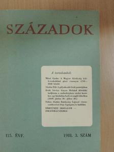 Deák István - Századok 1981/3. [antikvár]