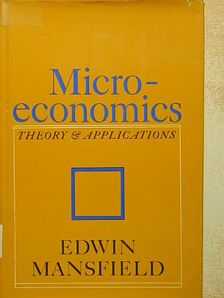 Edwin Mansfield - Microeconomics [antikvár]