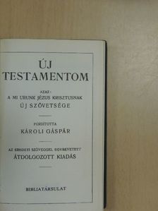 Új Testamentom/A zsoltárok könyve [antikvár]