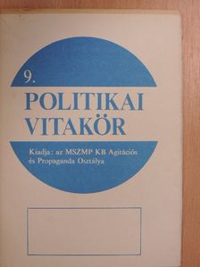 Politikai Vitakör 1976/9. [antikvár]
