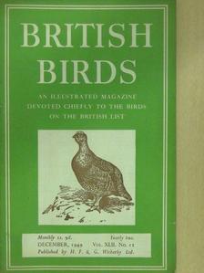 Bernard W. Tucker - British Birds December 1949 [antikvár]