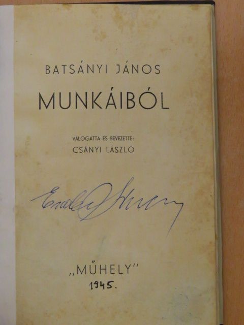 Batsányi János - Batsányi János munkáiból [antikvár]