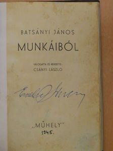 Batsányi János - Batsányi János munkáiból [antikvár]