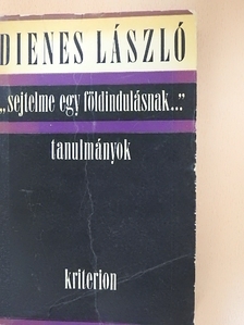 Dienes László - "Sejtelme egy földindulásnak..." [antikvár]
