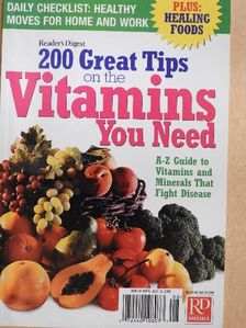 Reader's Digest 200 Great Tips on the Vitamins You Need [antikvár]