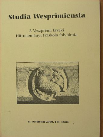 Albert József - Studia Wesprimiensia 2000. [antikvár]